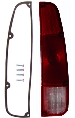 Tail light lens J-truck, Right 1973-1988