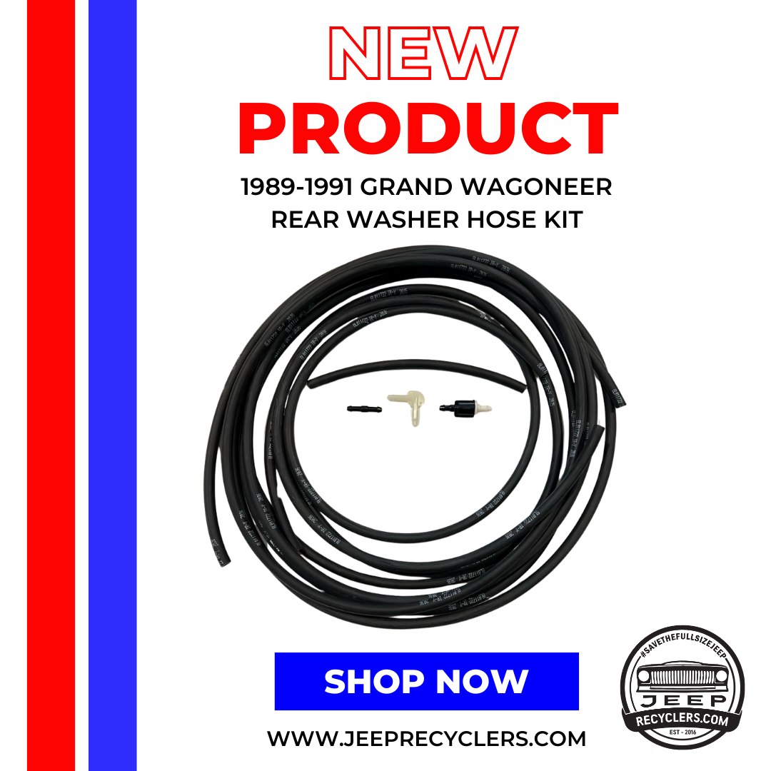 1989-1991 Grand Wagoneer Rear Hose Washer Kit