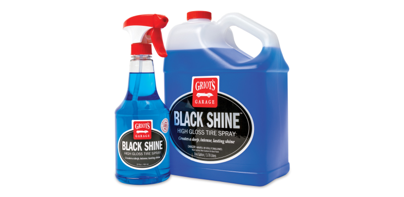 Griots Garage Black Shine High Gloss Tire Spray - 1 Gallon - Case of 4