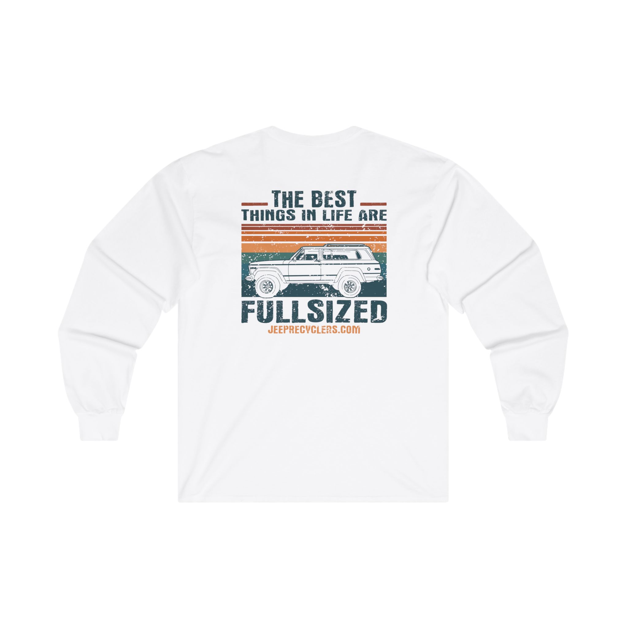 Cherokee S Best Things In Life are Full Sized Long Sleeve T w/image on back