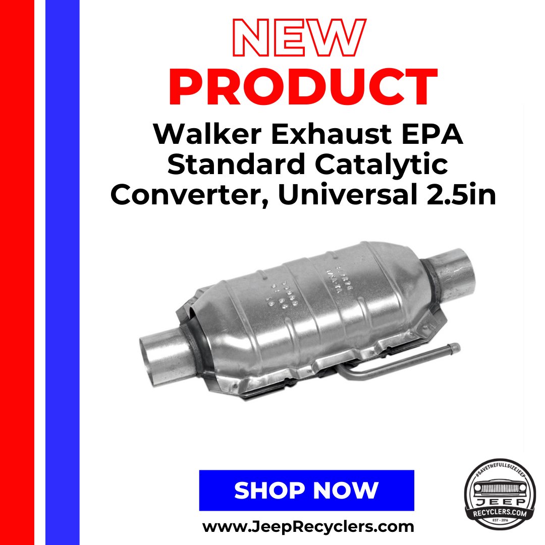 Walker EPA Standard Catalytic Converter, Universal 2.5in