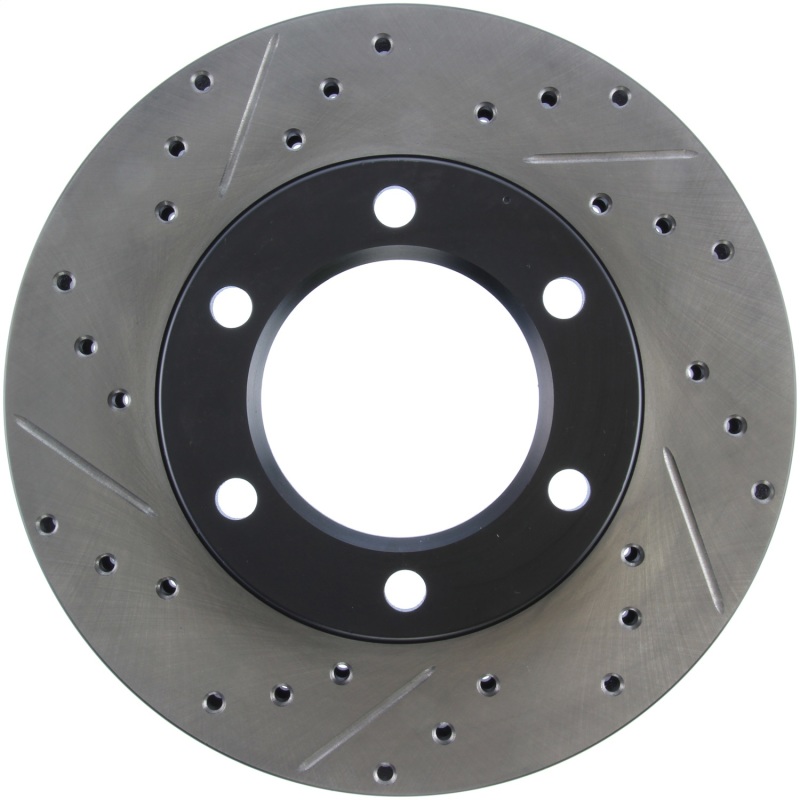 StopTech Slotted & Drilled Sport Brake Rotor - Front Right