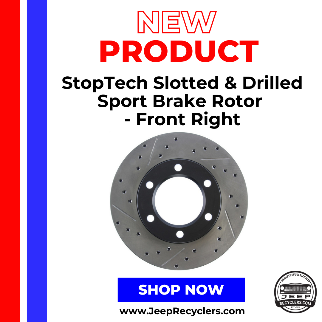 StopTech Slotted & Drilled Sport Brake Rotor - Front Right
