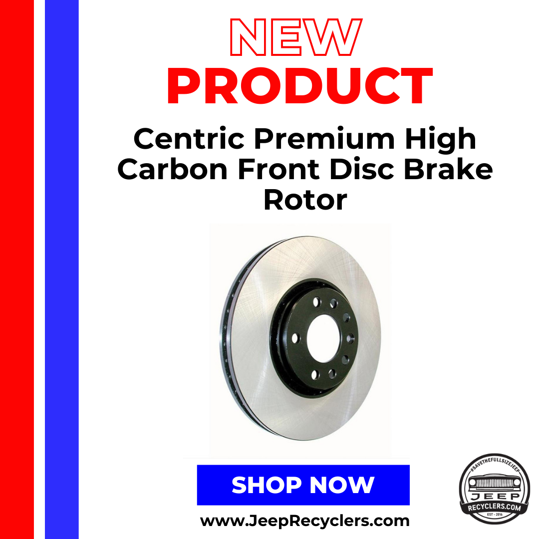 Centric Premium High Carbon 6 Lug Front Disc Brake Rotor