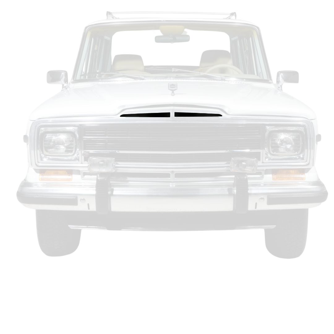 1986-1991 Grille Frame Black Decal Set