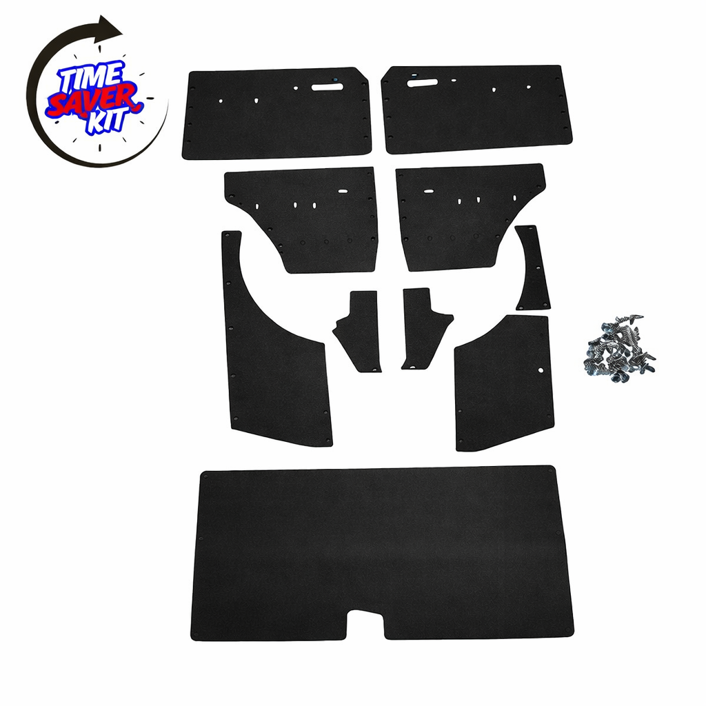 1984-1991 10 Piece Grand Wagoneer (Power) Interior Door Card Master Kit