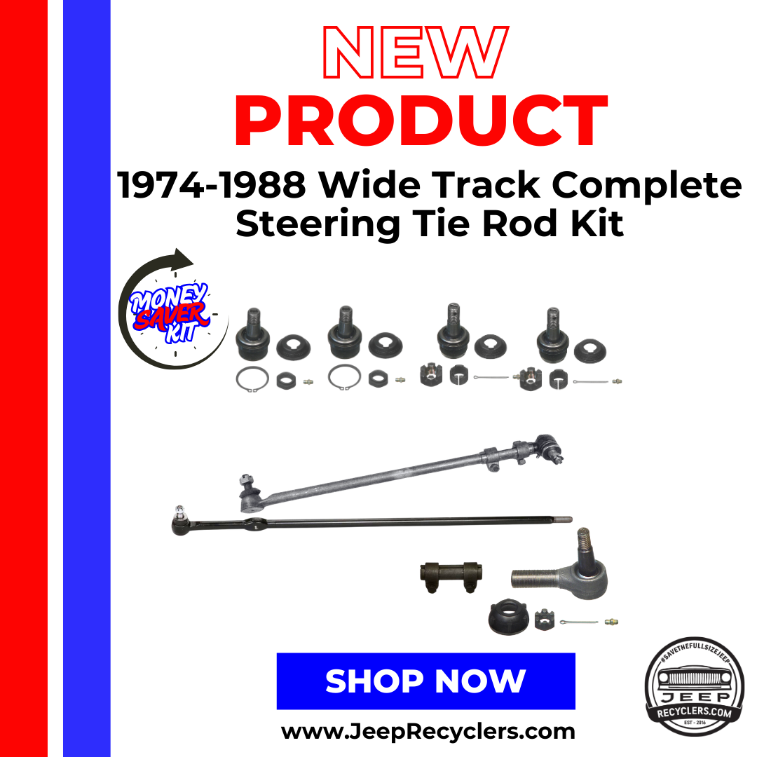 1974-1988 Wide Track Complete Steering Tie Rod Kit