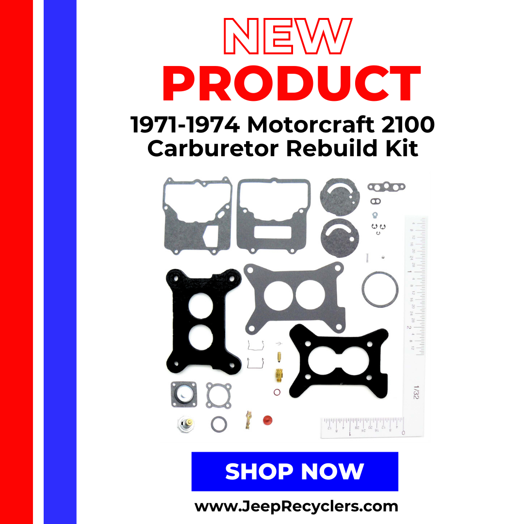 1971-1974 Motorcraft 2100 Carburetor Rebuild Kit