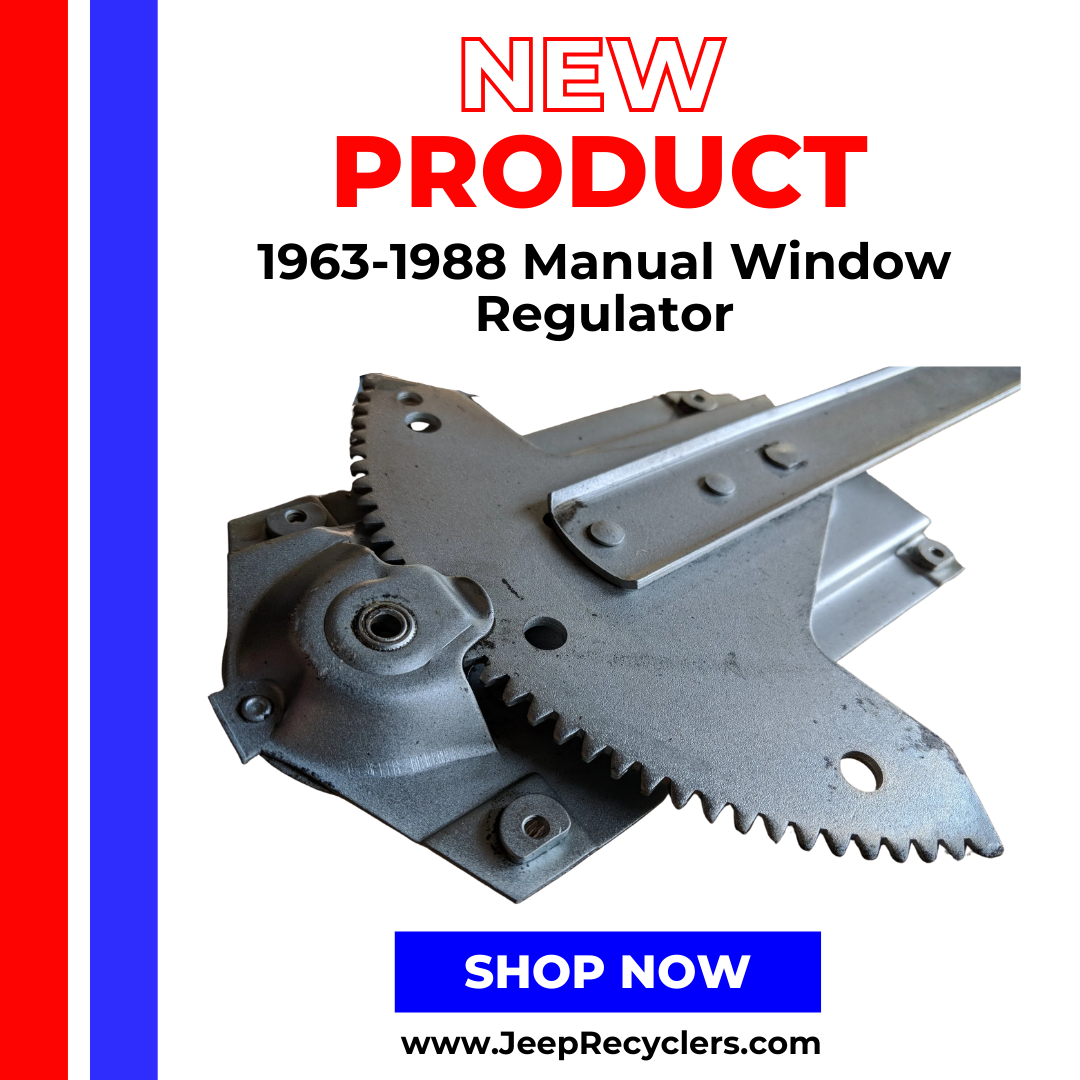 1963-1988 Manual Window Regulator