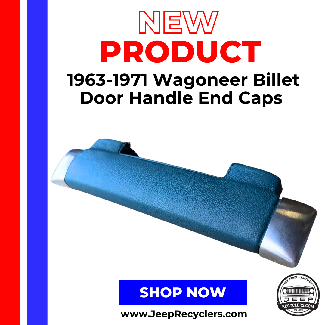Billet Interior Door Handle End Caps (1963–1971) FSJ (Pair) Billet Interior Door Handle End Caps (1963–1971) FSJ (Pair)