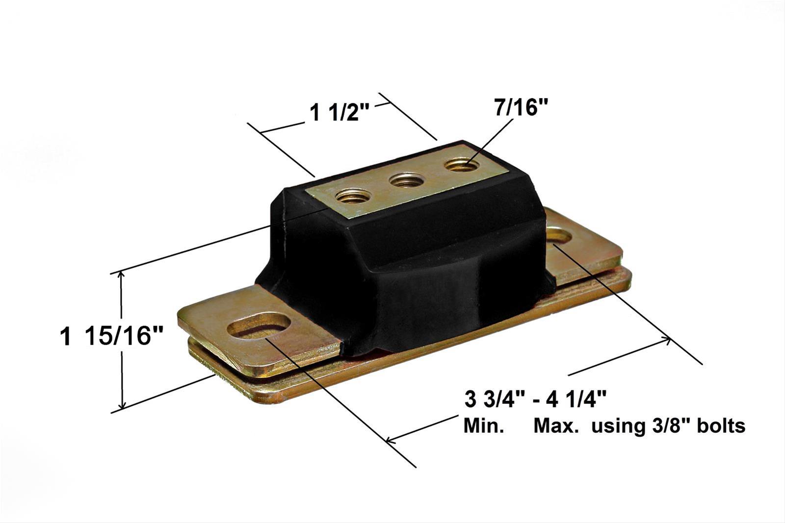 1963-1991 Polyurethane Transmission Mount