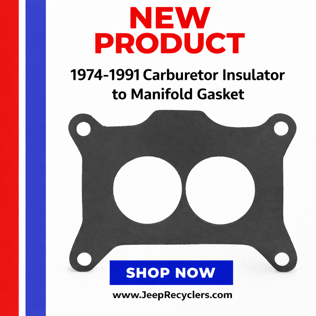 1974-1991 Carburetor Insulator to Manifold Gasket