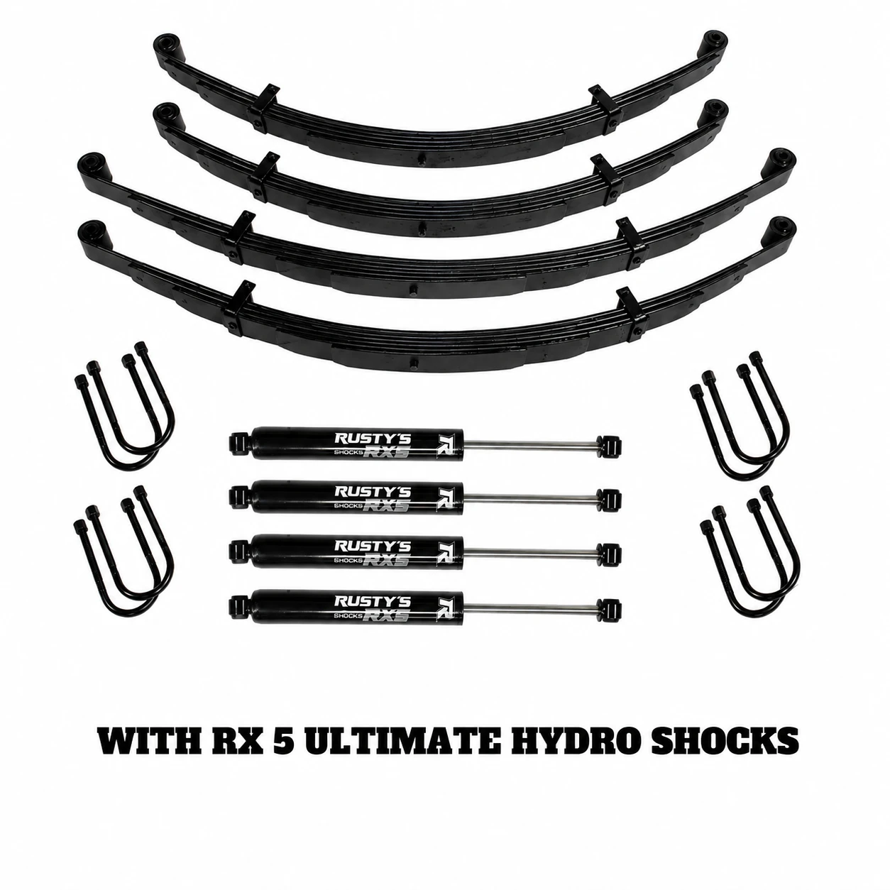 rusty's lift kit with ultimate hydro shocks