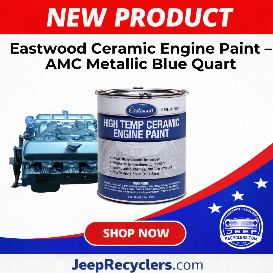 Eastwood Ceramic Engine Paint – AMC Metallic Blue Quart