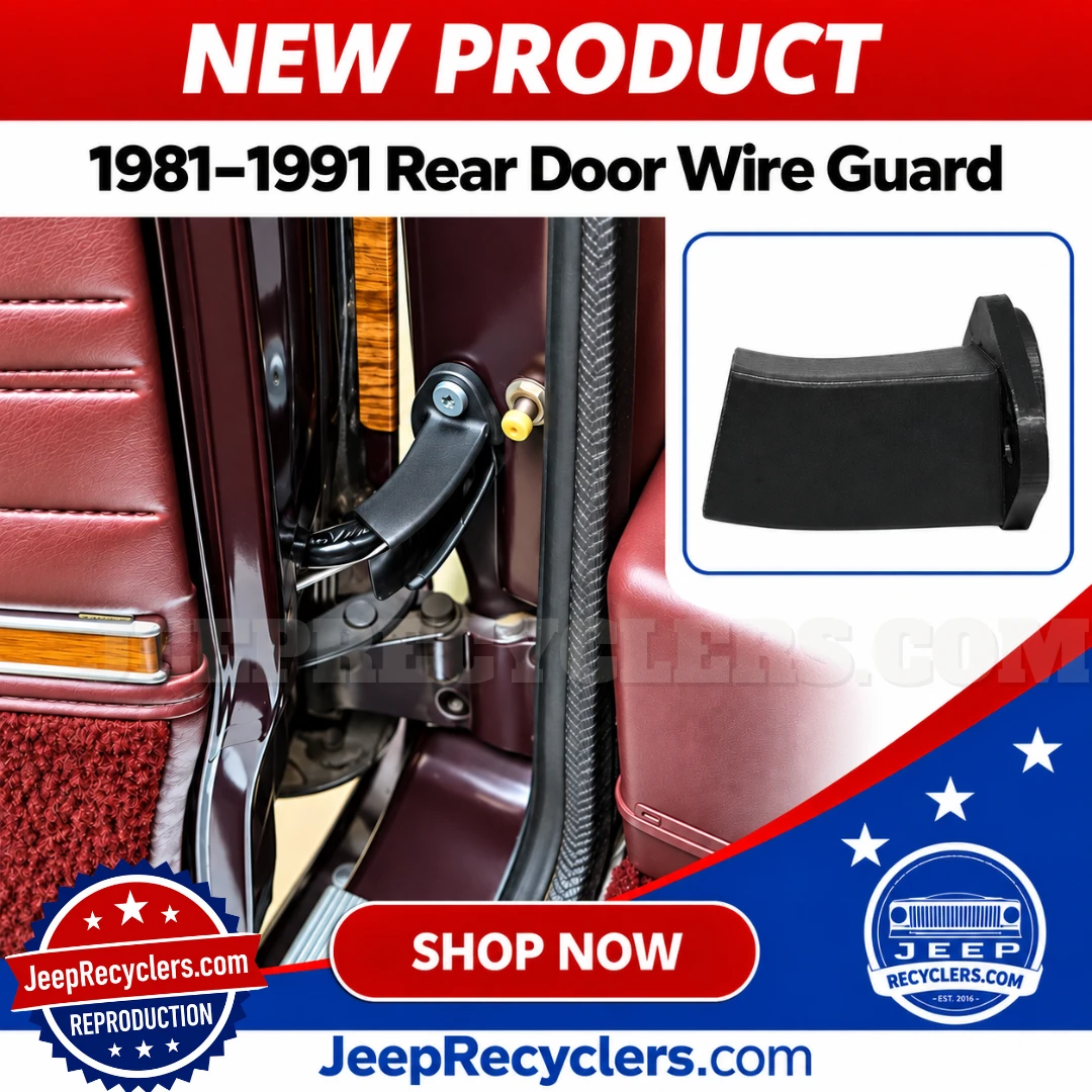 1981–1991 Rear Door Wire Guard