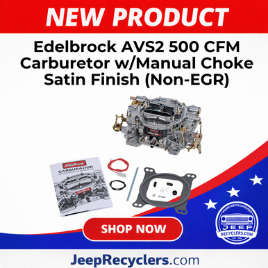 Edelbrock 1902 AVS2 500 CFM Carburetor | AMC V8 Manual Choke