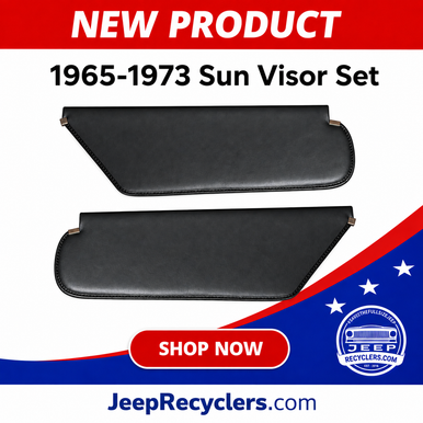 ジラーレ 1966-1973 Wagoneer, J-Series Truck Sun Visor Set
