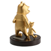Limited Edition Gilt Pooh & Piglet Figurine