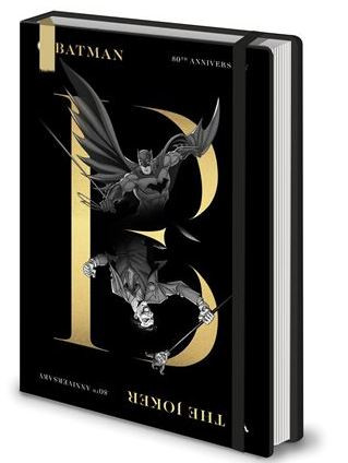 DC Comics - Batman & Joker Card - Premium Notebook (A5)