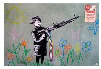 Poster - Banksy - Crayon Shooter
