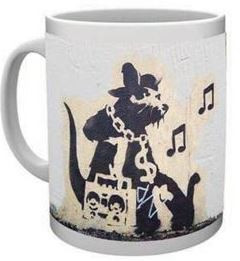 Banksy - Grafitti Rat - Mug