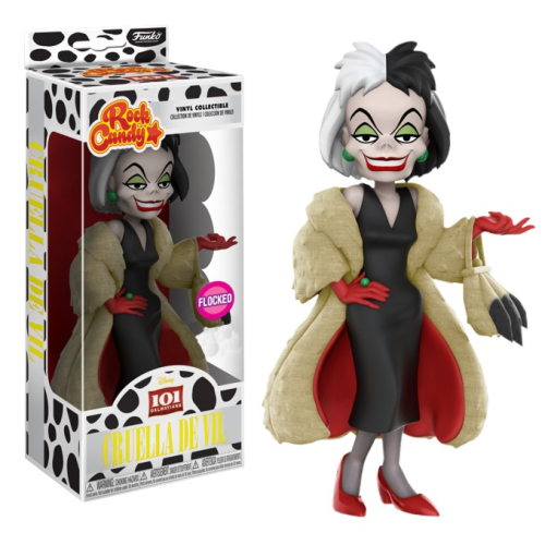 101 Dalmatians - Cruella Flocked US Exclusive Rock Candy