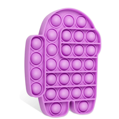 Pop It Fidget Toy AMONG US - PURPLE 