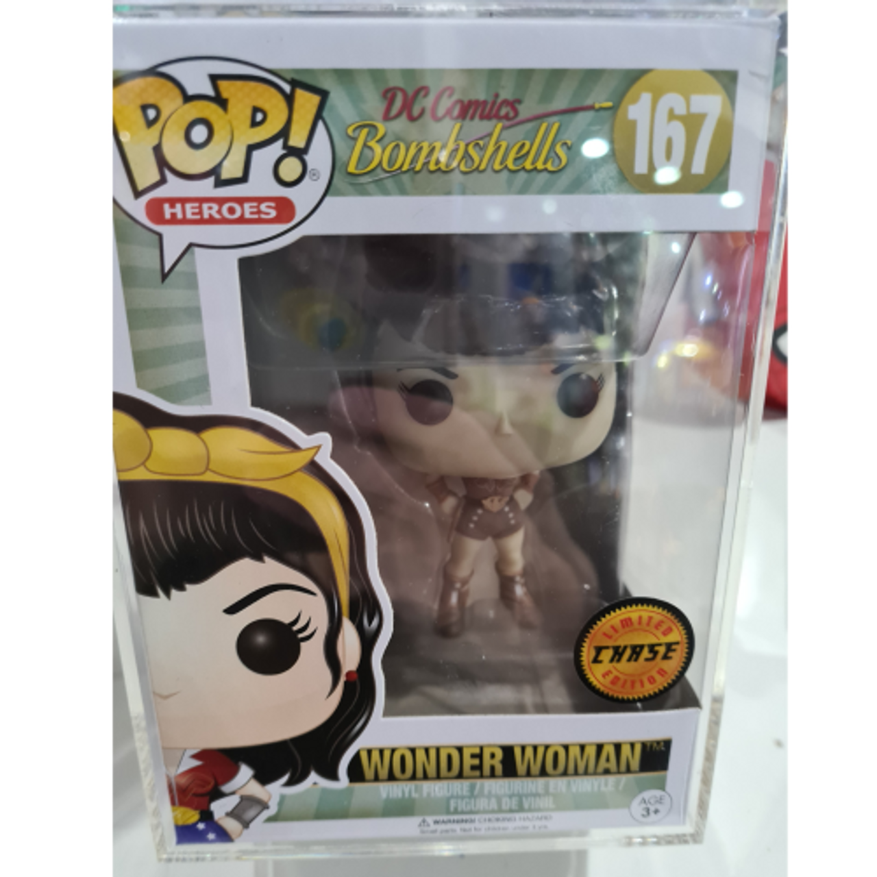 funko pop wonder woman bombshell chase