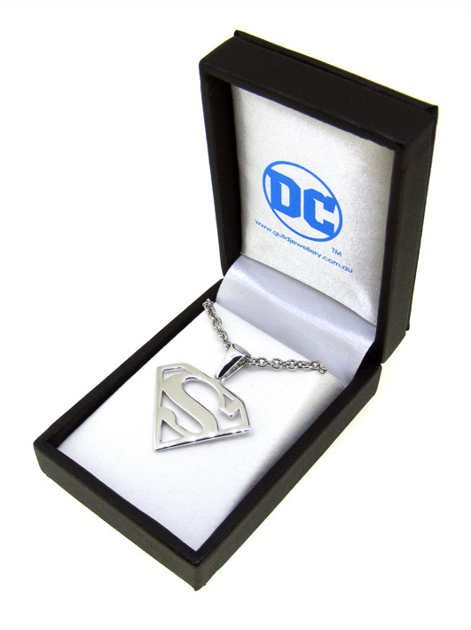 Superman Sterling Silver Pendant