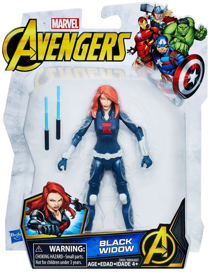 Marvel Avengers Black Widow 6" Basic Action Figure