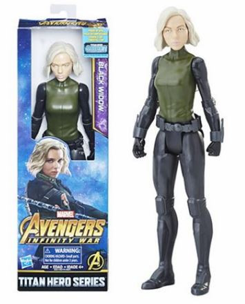 Avengers Infinity War Titan Hero Series Marvel's Black Widow with Titan Hero Power FX Port