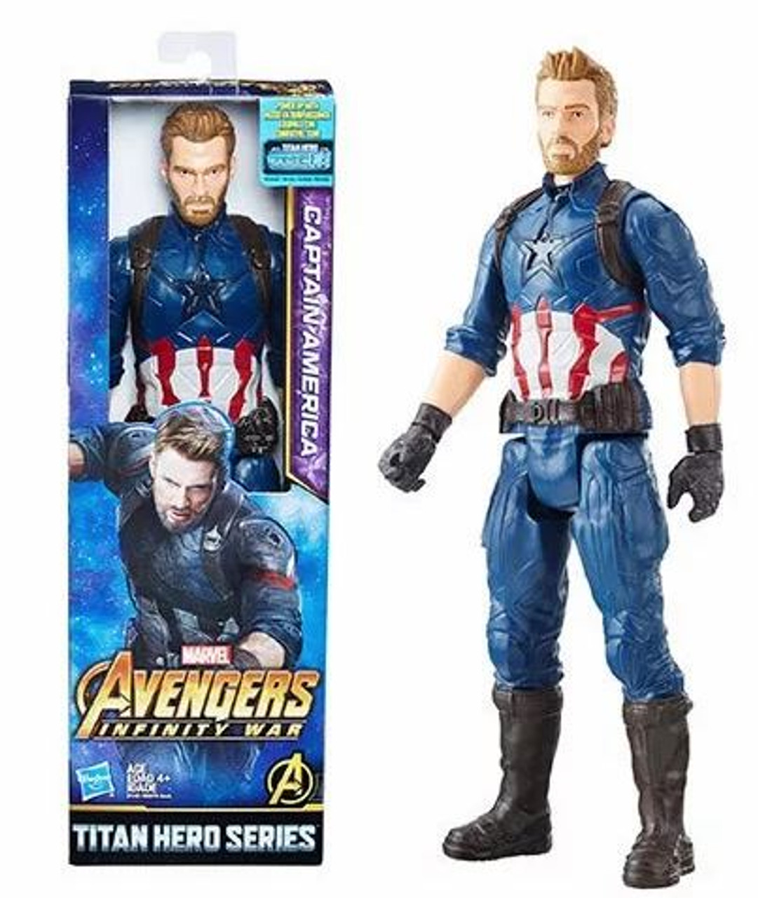 marvel titan hero series captain america