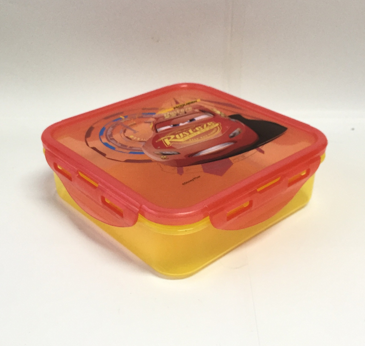 Cars 3 Snap Sandwich Container