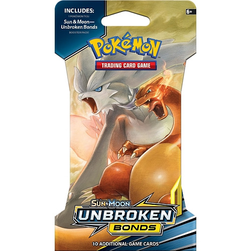 Pokemon TCG: Sun & Moon Unbroken Bonds - Single Blister (10 Cards)