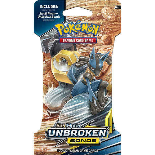 Pokemon TCG: Sun & Moon Unbroken Bonds - Single Blister (10 Cards)