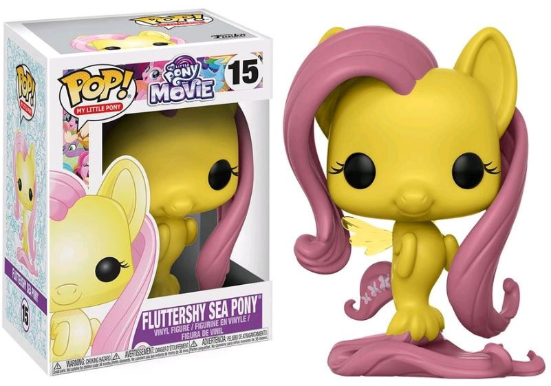 My Little Pony Movie - Fluttershy Sea Pony Pop! Vinyl