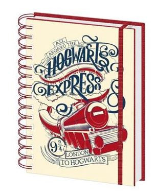 Harry Potter - Aboard The Hogwarts Express - Spiral Notebook (A5)