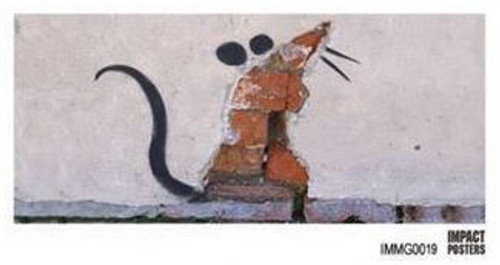 Banksy - Wall Rat - Mug