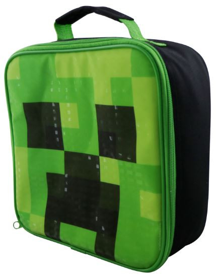Minecraft Creeper Insulated Lunch Bag