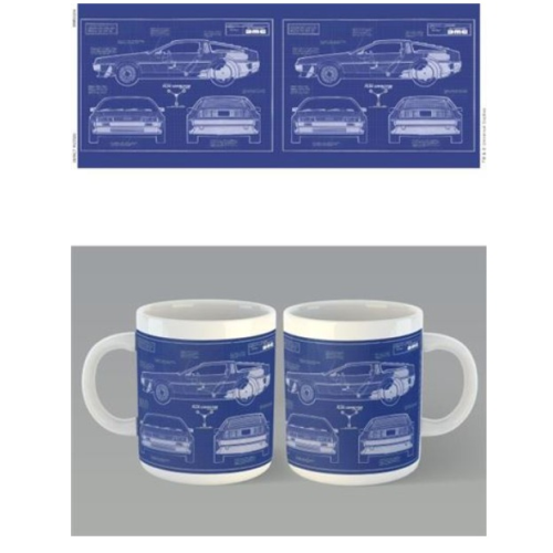 Back To The Future - Blue Print - Mug