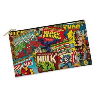 Marvel Comics - Retro Collage - Pencil Case