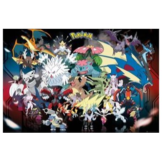 Poster - Pokemon - Mega