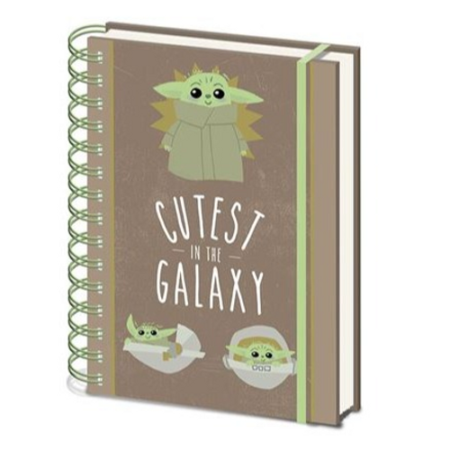 Star Wars: The Mandalorian - Cutest In All The Galaxy - Spiral Notebook (A5)