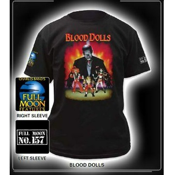 Full Moon - Blood Dolls T-Shirt (Size LARGE)