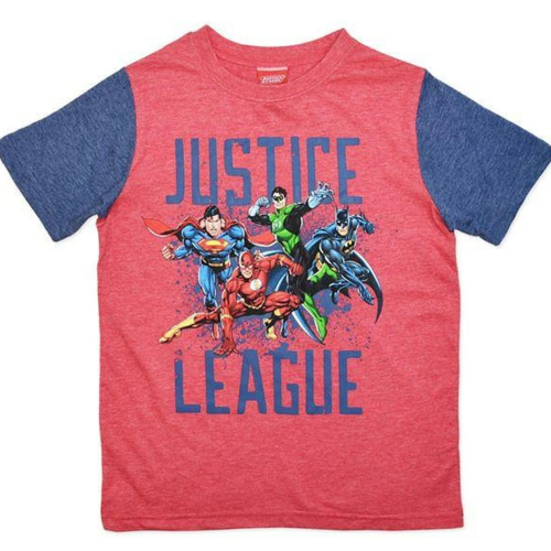 DC Comics - Justice League T-Shirt (Child/Teen) - SIZE 12