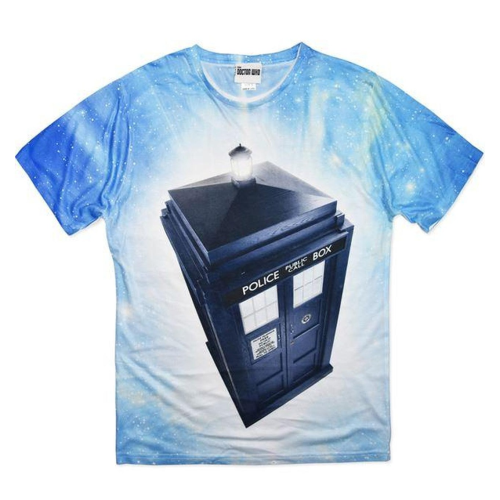 Dr Who - Tardis T-Shirt - SIZE LARGE