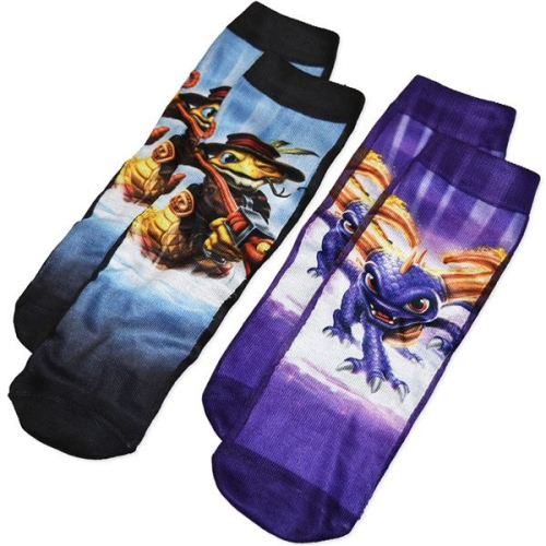 Skylanders Socks 2pk (Size 5-8)