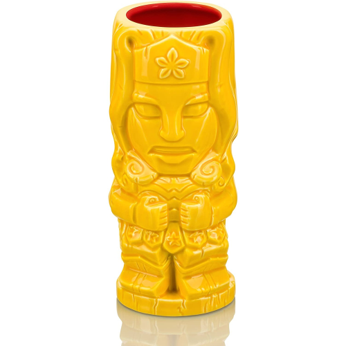 Justice League Geeki Tikis - 16oz Ceramic Mug - WONDER WOMAN