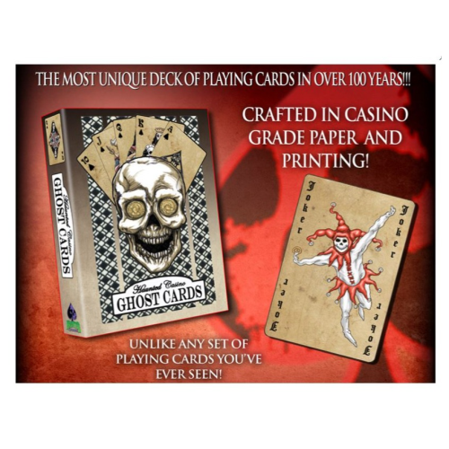 Full Moon - Haunted Casino - GHOST CARDS