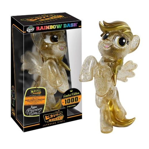 Hikari - Japanese Vinyl - Golden Dust - RAINBOW DASH